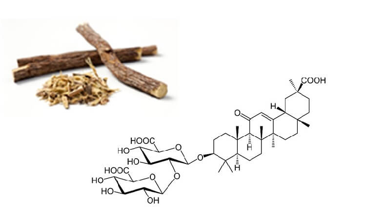Glicirricina es un de los principios activos del regaliz