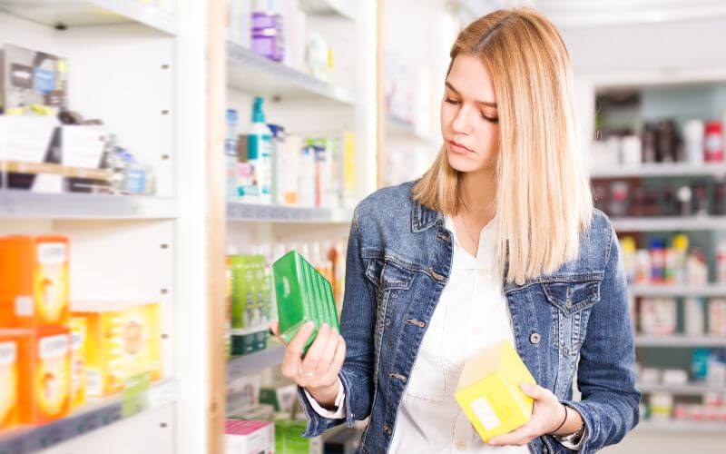 Etiqueta complemento alimenticio