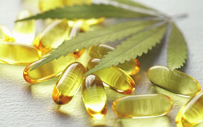 Cannabis en complementos alimenticios